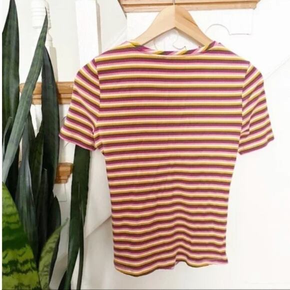 Maeve anthropologie striped button front blouse XS - Picture 5 of 5